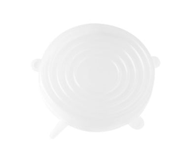Six-Piece Stretch Silicone Lids for Food Storage