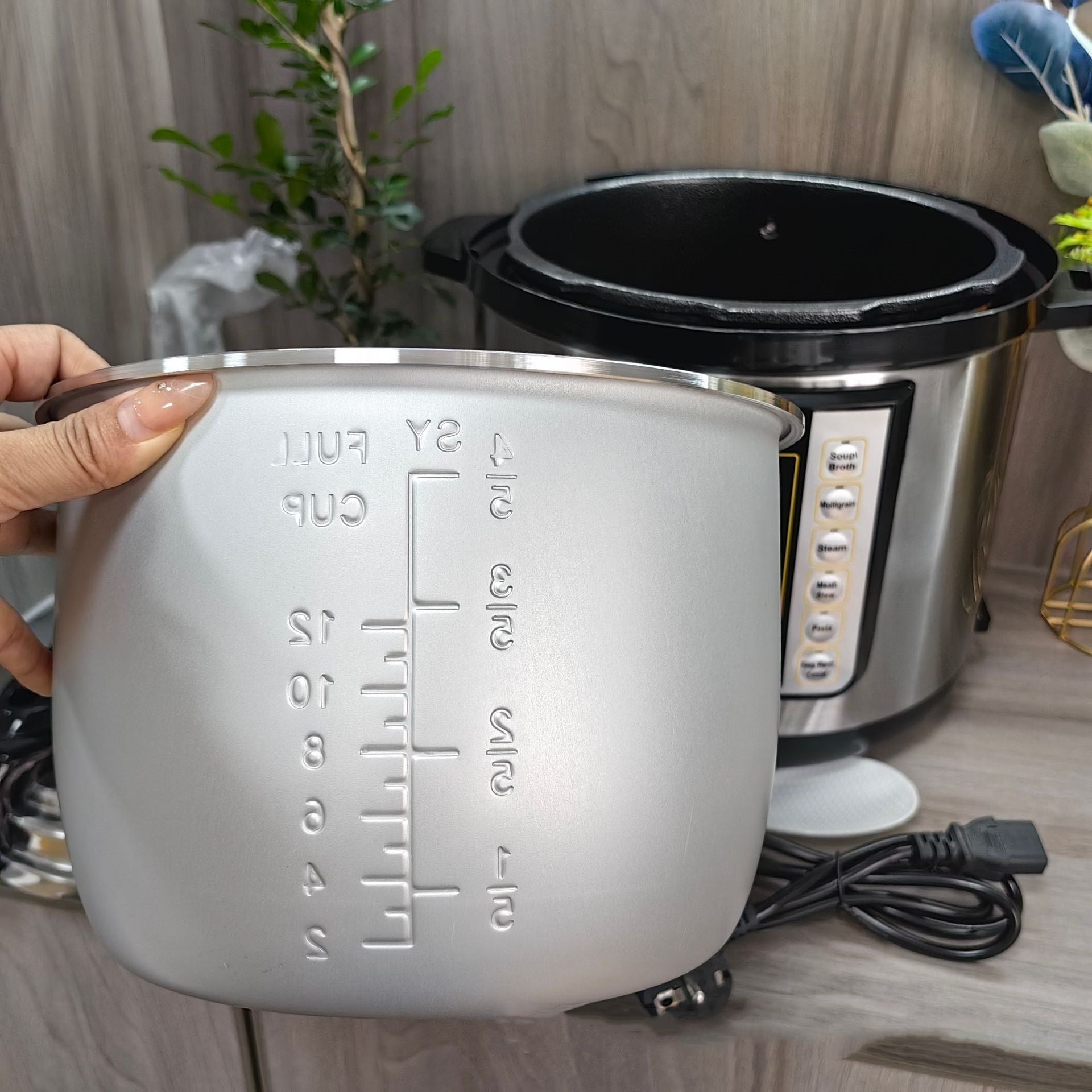 6L Electric Pressure Cooker Rice Cooker