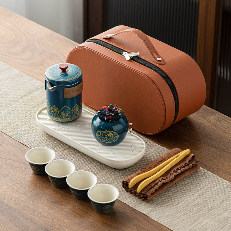 Ceramic Tea Set Gift Boxed - Four Items