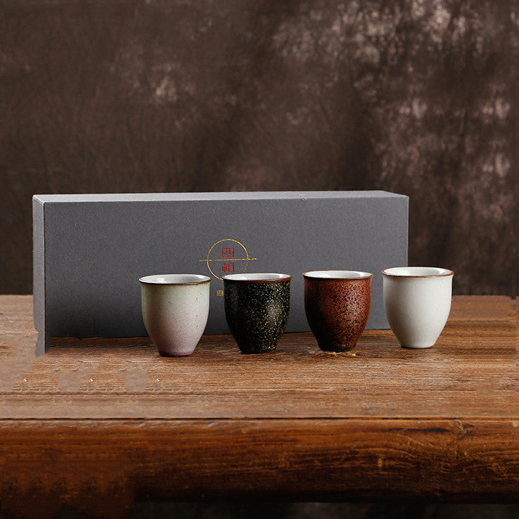 Asian Tea Cups-Set of Five  (Several Style Options)