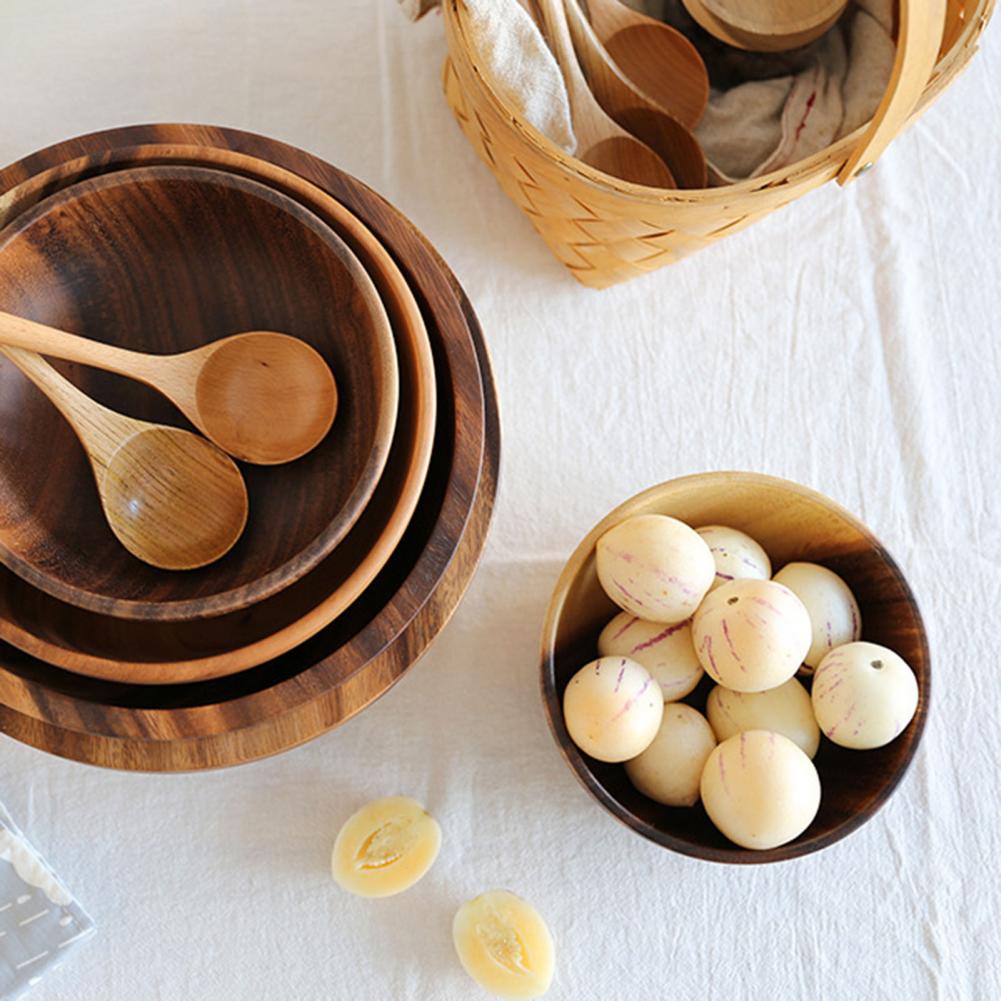 Versatile Handmade Wooden Bowl