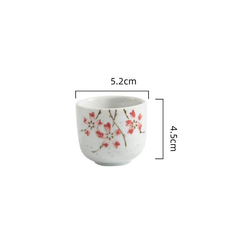 Japanese Decorative Print Ceramic Sake Set