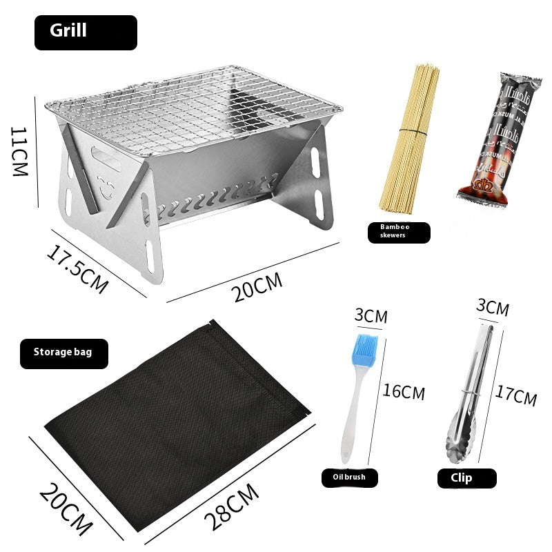 Outdoor Folding BBQ Grill