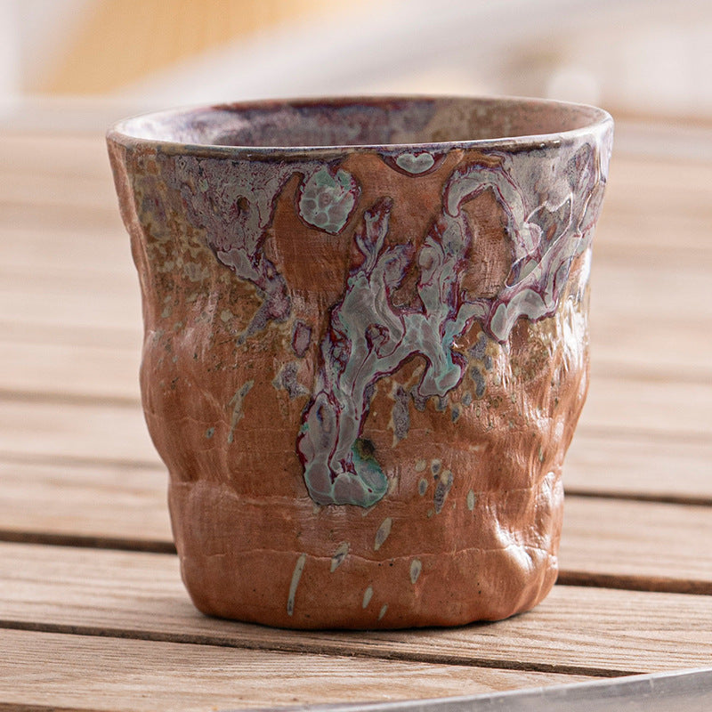 Japanese Style Artisan Pottery Tea Cup