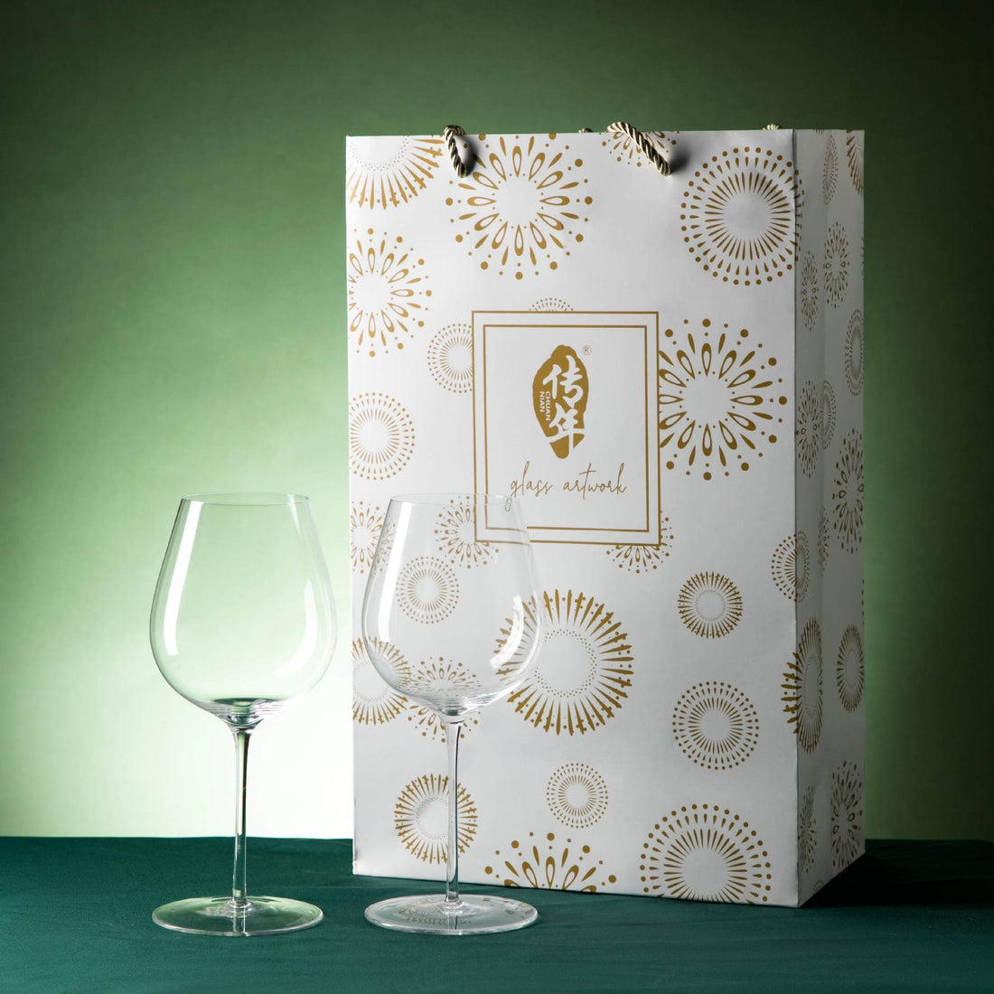 Crystal Glass Wine Glass Gift Set