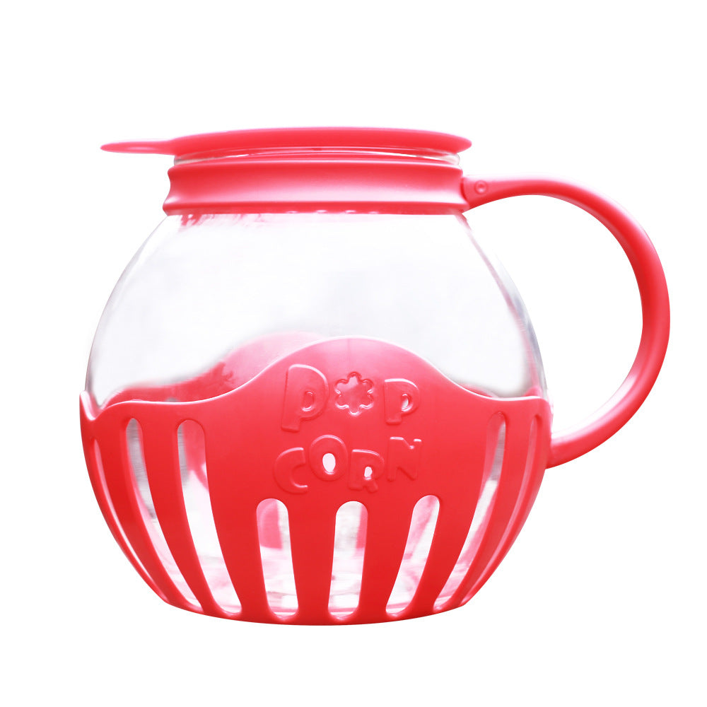 Microwave Oven High Boron Glass Popcorn Popper