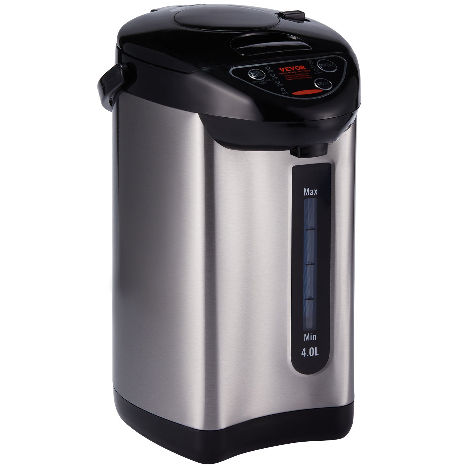 Four Liter Stainless Steel Hot Water Dispenser With Temperature Control