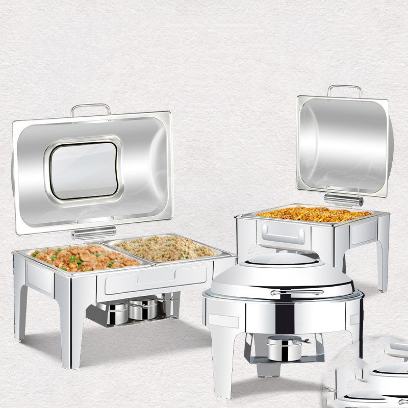 Stainless Steel Hydraulic Buffet Stove