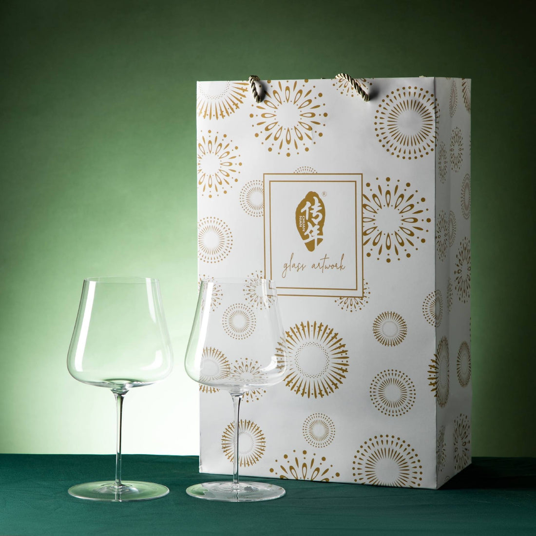 Crystal Glass Wine Glass Gift Set