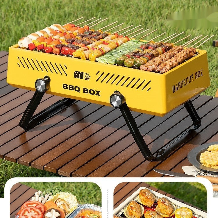 Household Stainless Steel Outdoor Barbecue Grill