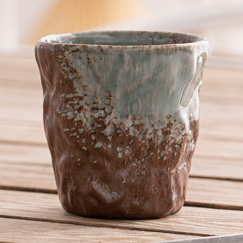 Japanese Style Artisan Pottery Tea Cup
