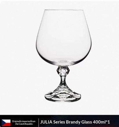 Elegant Red Wine Crystal Brandy Whiskey Glass