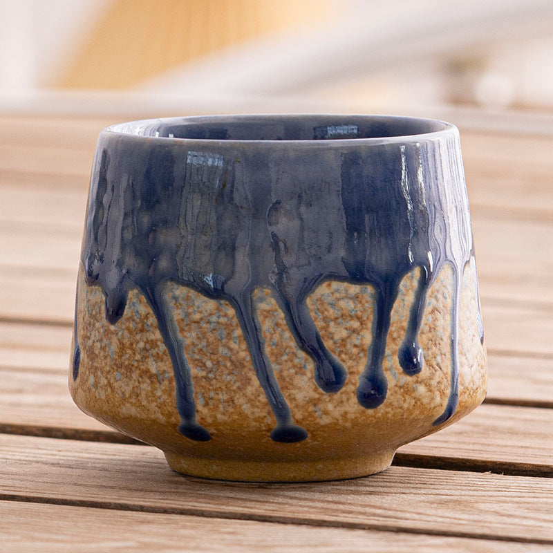 Japanese Style Artisan Pottery Tea Cup