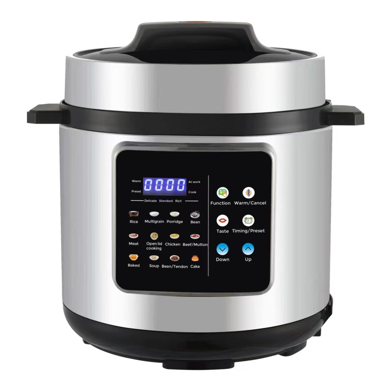 Touch Blue Screen Electric Pressure Cooker
