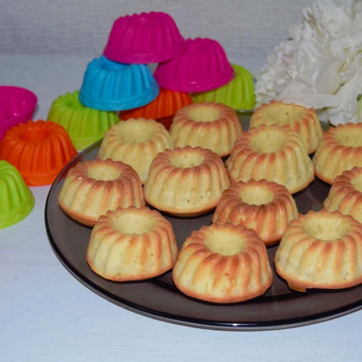 Twelve-Piece Silicone Muffin/Cupcake Set