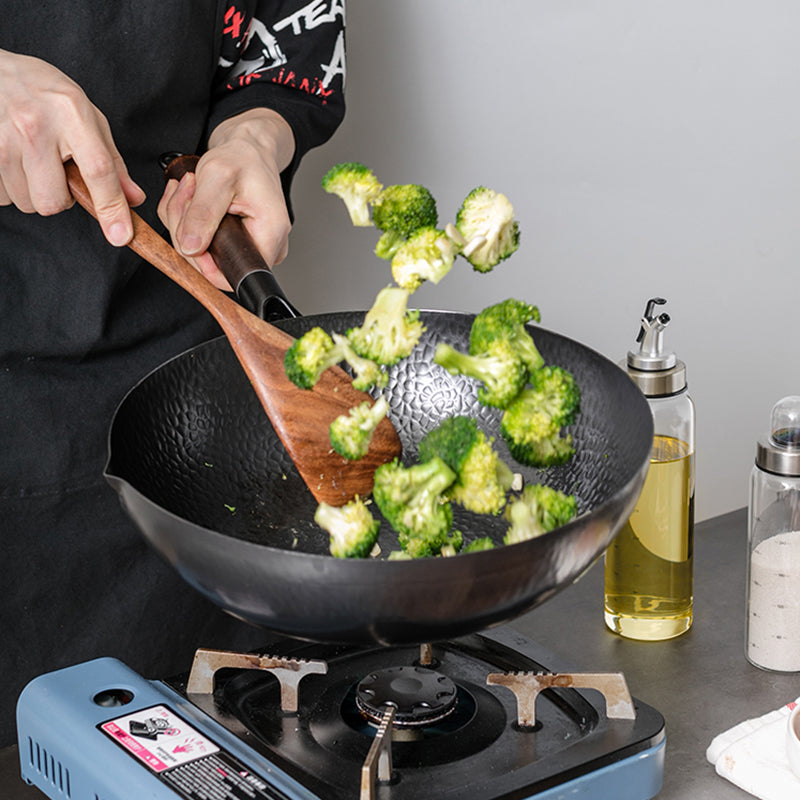 Handmade Traditional Iron Wok Pan