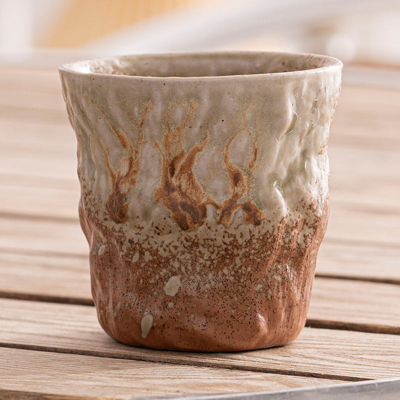 Japanese Style Artisan Pottery Tea Cup