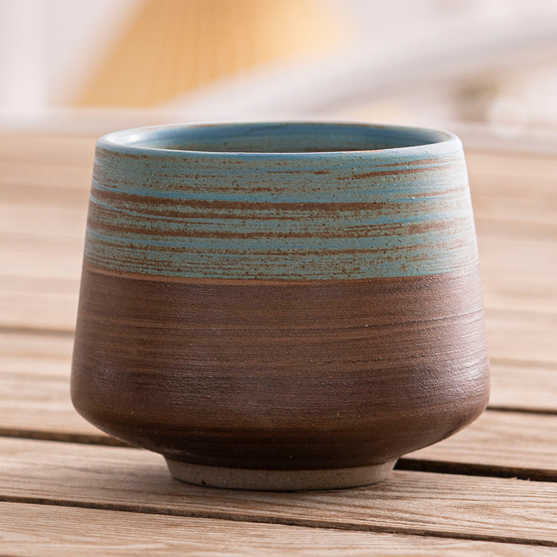 Japanese Style Artisan Pottery Tea Cup