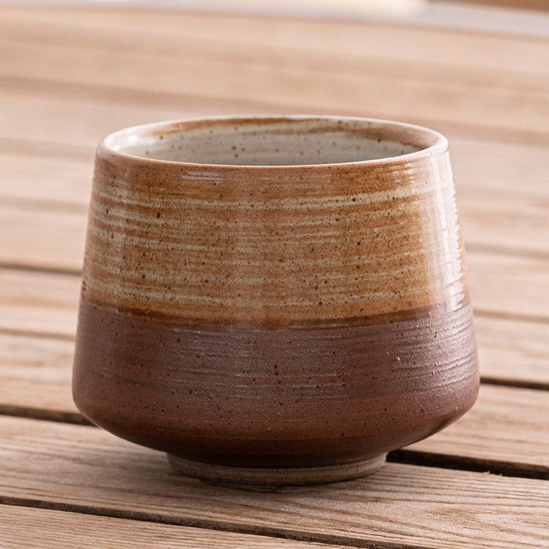Japanese Style Artisan Pottery Tea Cup