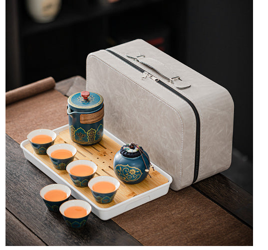 Ceramic Tea Set Gift Boxed - Four Items