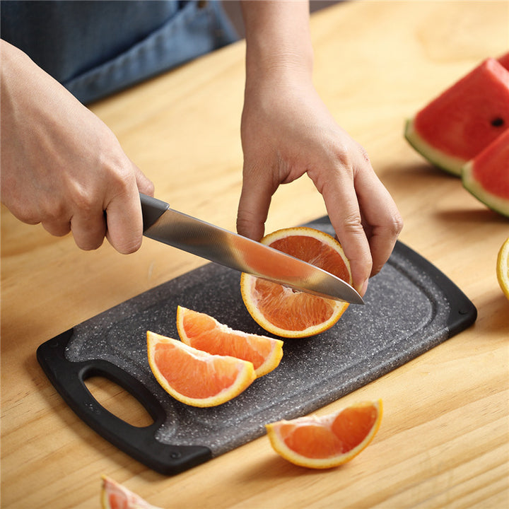 Three-piece Hangable Plastic Vegetable Cutting Board