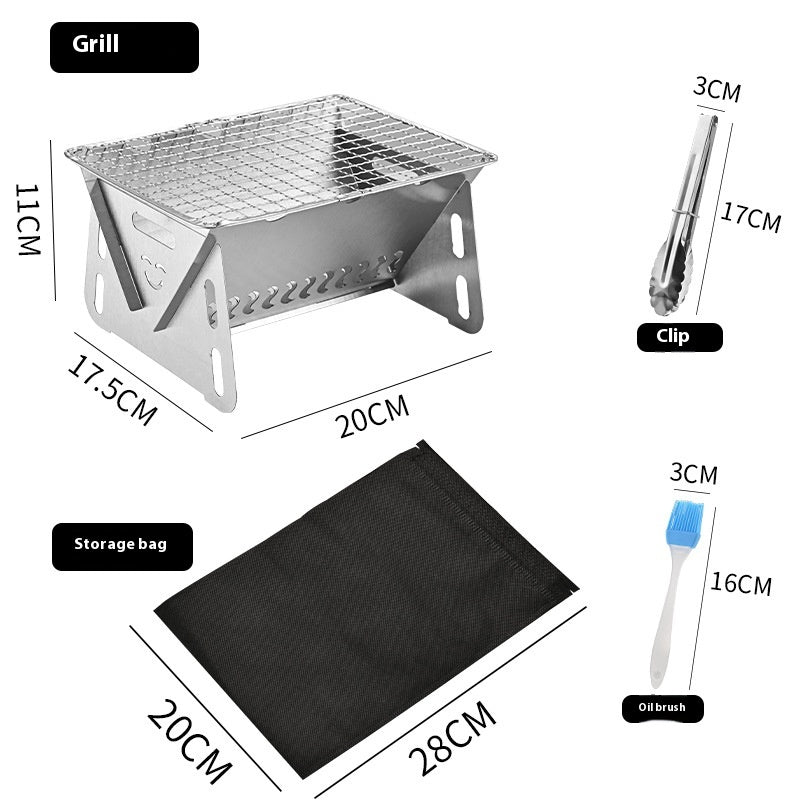 Outdoor Folding BBQ Grill