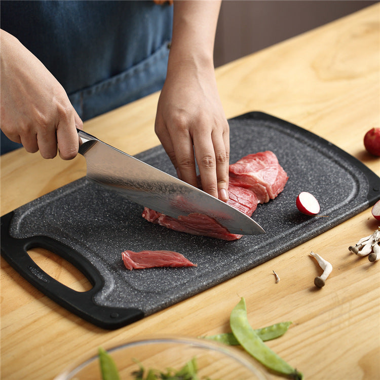 Three-piece Hangable Plastic Vegetable Cutting Board