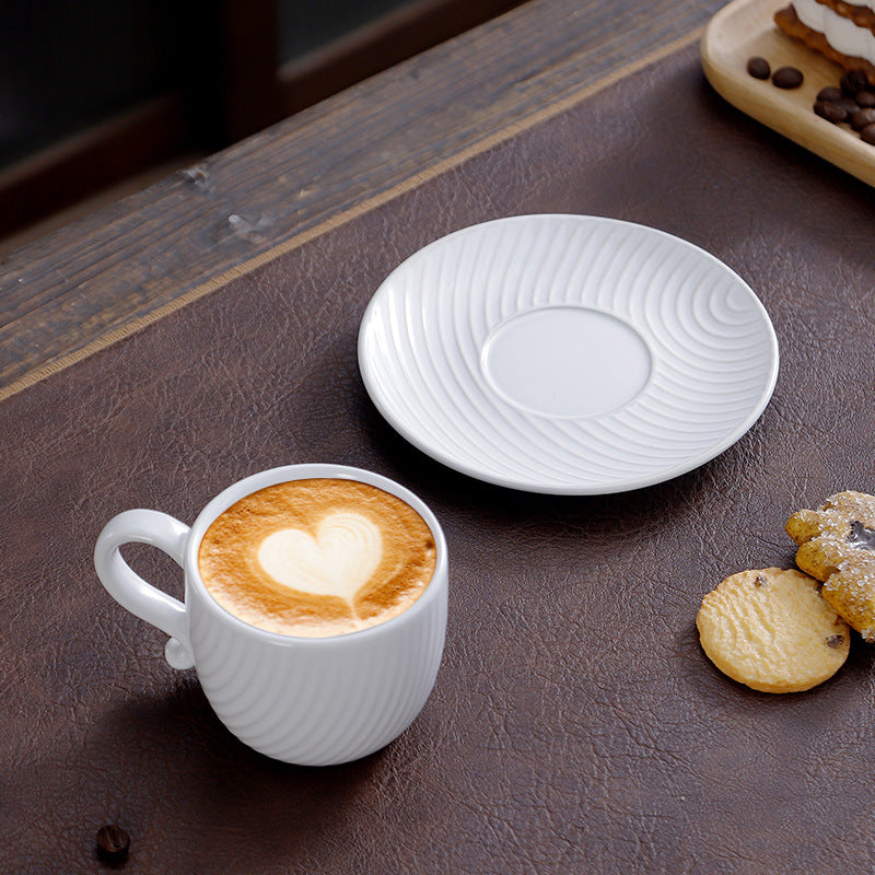 Artisan Coffee Cups & Saucers